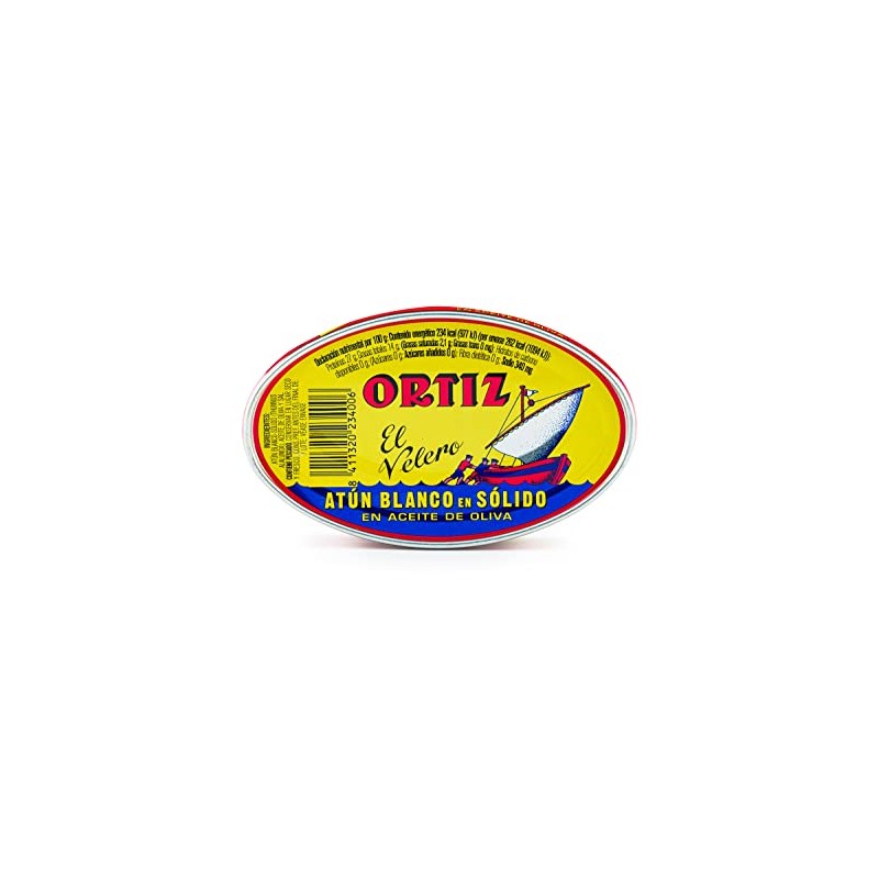 Ortiz Atún Blanco en Aceite de Oliva, 112 g