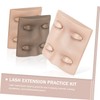 Ipetboom Realistic Eyelash Practice Mannequin Head for Lashes Lash Extensions