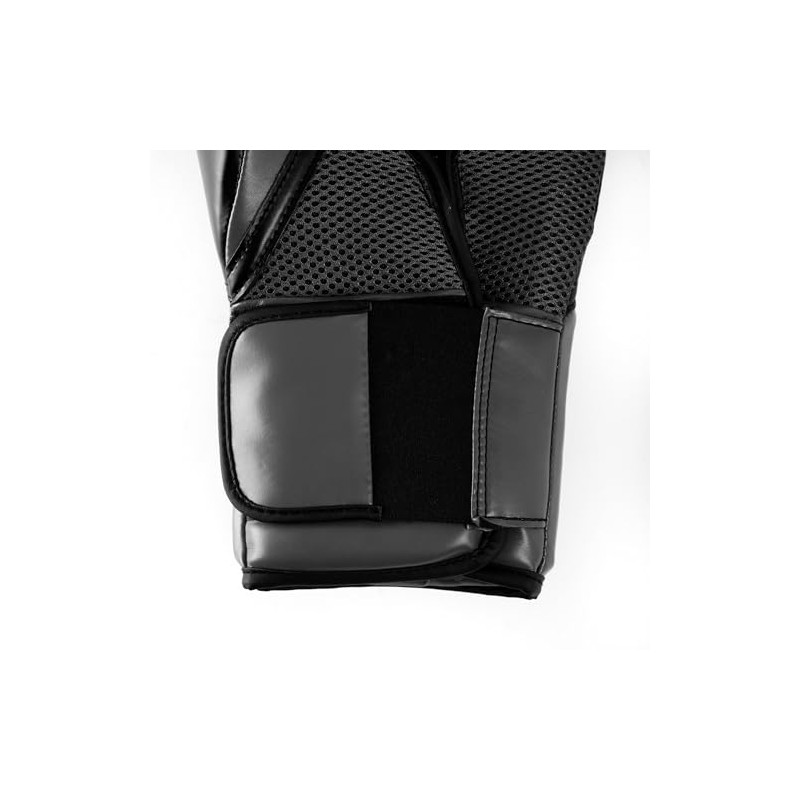 Everlast Unisex Pro Styling Elite Boxing Gloves Black/Grey 8oz