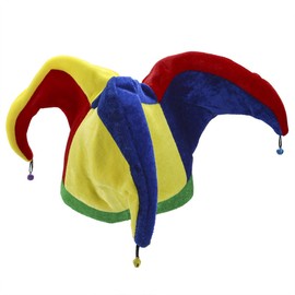 LIOOBO 1 Piece Multicoloured 3 Lace Beautiful Funny Carnival Hat Joker Hat Clown Hat for Party Fun Bird Costume Festival Celebration Parade Carnival Dress Up Accessories