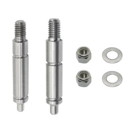 Screw Man W10359269 W10359270 Dryer Left and Right Side Shafts Kit,Dryer Roller Shaft Set kits for Whirlpool,Crosley,Replace W10359269 W10359270