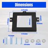 CRV Radar Sensor Protector for Honda CR-V 2023-2025，Anti-Theft Distance Sensor