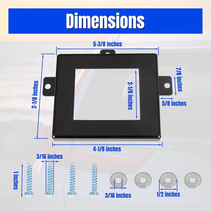 CRV Radar Sensor Protector for Honda CR-V 2023-2025，Anti-Theft Distance Sensor