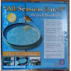 Farm Innovators Model GBD-75 3-In-1 Heated Birdbath, 75-Watt, Green