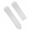 Ewatchparts 24-28mm Rubber Watch Band Strap With Clasp Compatible With