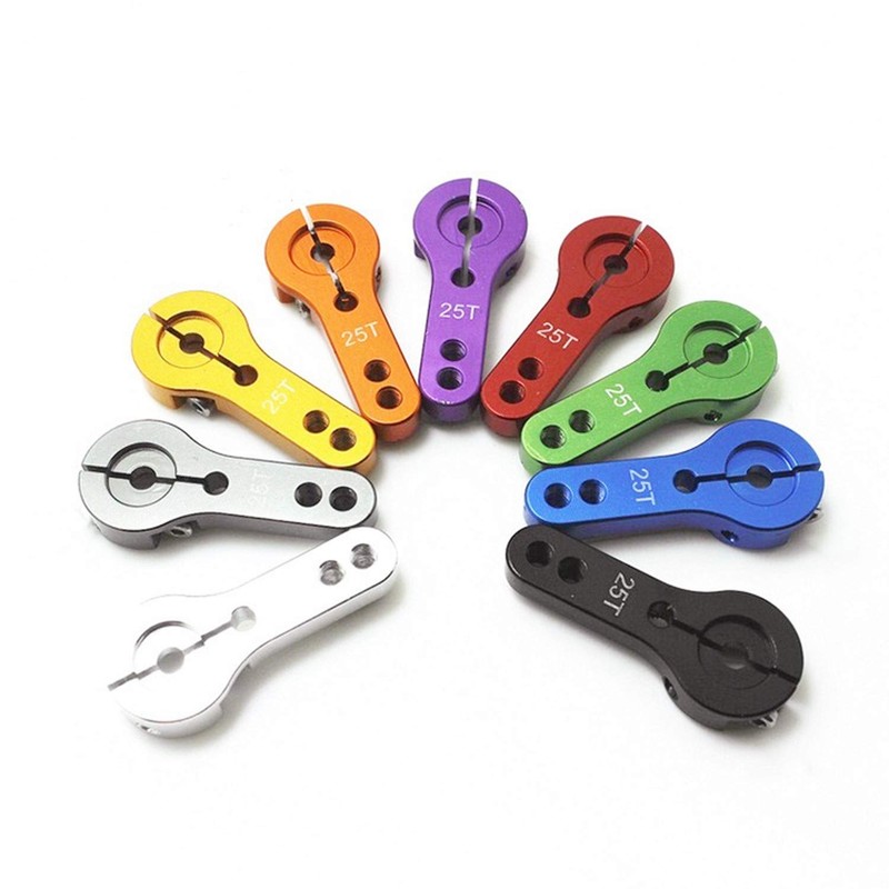 Haruhana Aluminum Alloy RC 1/8 1/10 Size Serration: 25T Servo