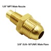 MENSI 10FT 20PSI Adjustable Propane Regulator Hose with Brass Orifice
