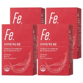 Nutrimore Premium Liquid Iron, 300ml, 4 pieces / 뉴트리모어 프리미엄 액상 철분, 300ml, 4개