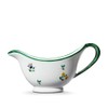 GMUNDNER KERAMIK Sauce Boat, Ceramic Alpine Flowers, 6.8 oz
