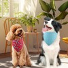 QUQULE 4th of July Dog Bandanas Summer XLarge 3PCS, 6