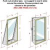 Window Seal for Mobile Air Conditioners AirLock Window Sealing for