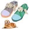 2 Piezas Juguetes para Perro con Forma de Zapato, Juguete