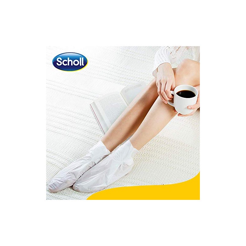 Scholl Foot Mask Triple Oil, Six Pairs, One Size