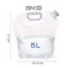 SCGEHA Folding Water Bag, Water Supply Bag, For Disasters, Emergency