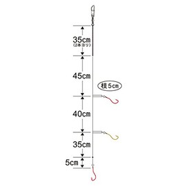 Gamakatsu PE Harris Kiss Throwing 3 N151 No. 8 - Harris 1. 45873-8-1-07