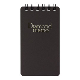 Designphil Midori 19001011 Diamond Memo, Small, Black
