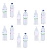 40pcs Dollhouse Water Bottles Set 4 Styles Miniature Drinking Accessories