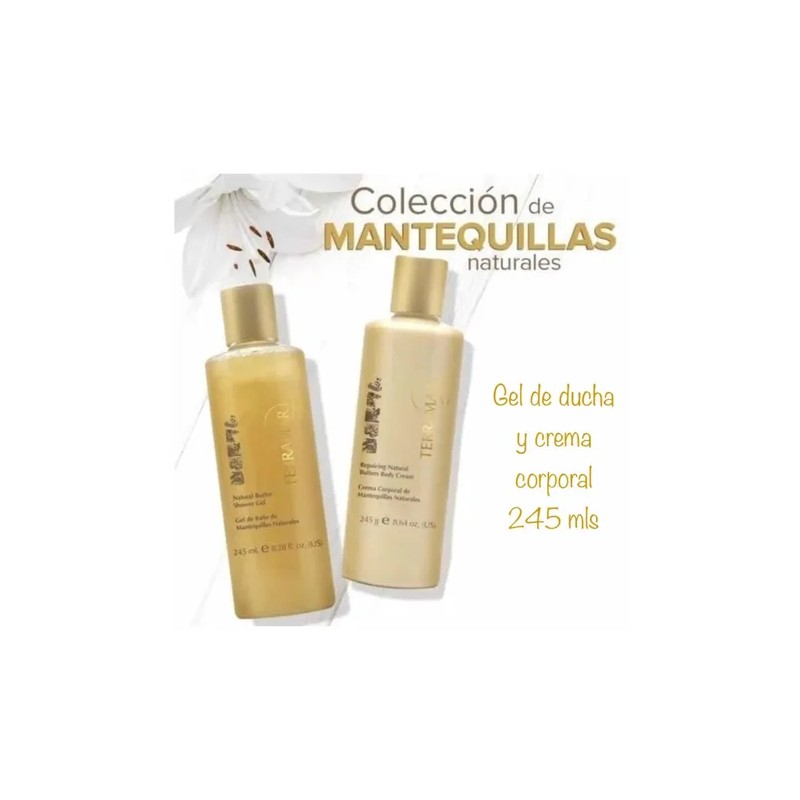 Set Terramar Gel De Ducha Y Crema Corporal De Mantequillas