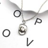 925 Sterling Silver Plated Cowboy Hat 3D Cap Charm Pendant
