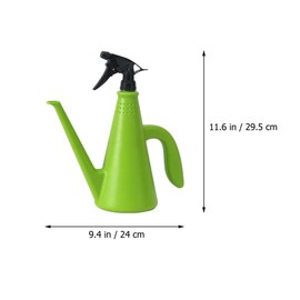 1pc Green Watering Can with Sprayer Multi-Function Watering Pot for Gardening Lightweight and Flower Sprayer for Indoor and Outdoor Use