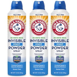 Arm  Hammer- Limpieza y frescura no más suciedad polvorienta en sus pies, zapatos o piso el polvo en aerosol invisible sin talco Arm  Hammer controla 