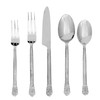 Gourmet Settings 20 Piece Tristan Flatware Set, Stainless Steel
