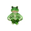 Sitting Frog Salt & Pepper Shaker Holder, Unique Kitchen Decor,
