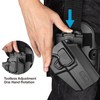 Level II Tactical Drop Leg Holster, Universal Leg Holster Fits