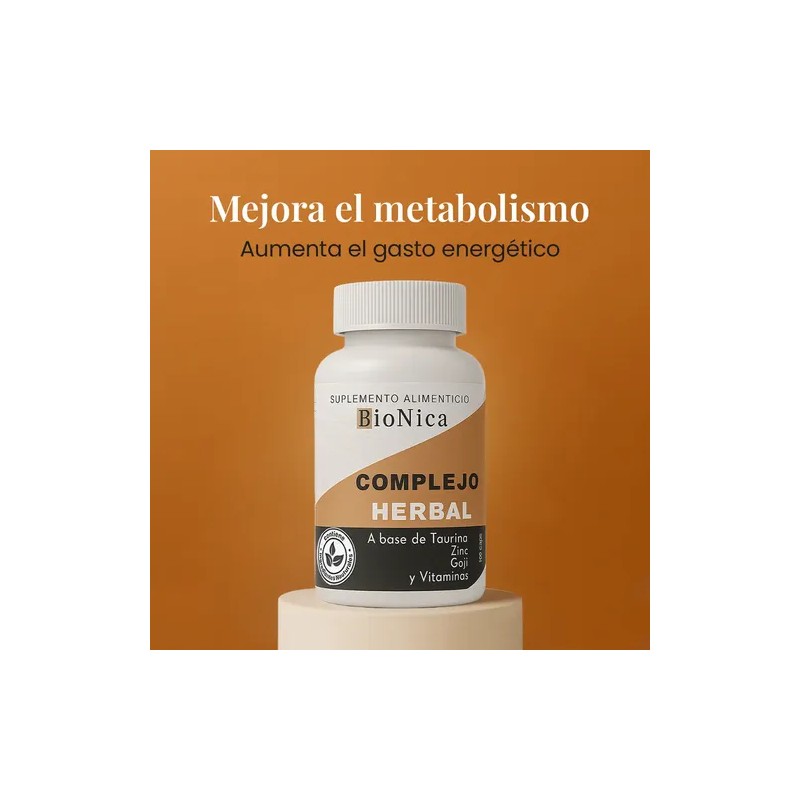 Biónica Suplemento En Cápsula Con Complejo Herbal 100 Cáps