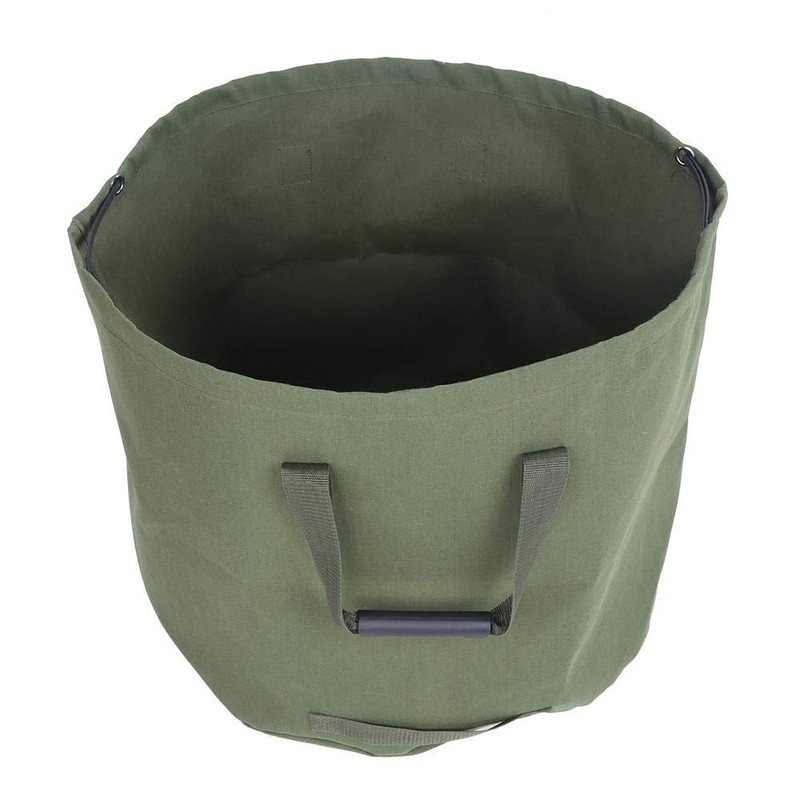 Yosooo Portable Waterproof Reusable Canvas Garden Lawn Leaf Trash Waste