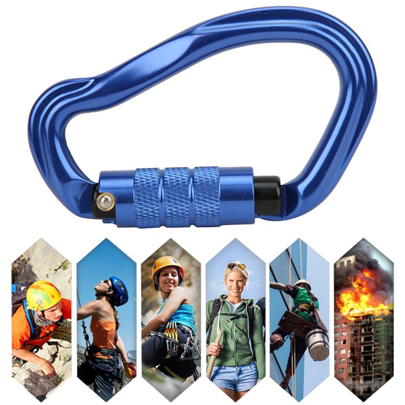 KN-23-7-7 Outdoor Climbing Carabiner Key Chain Clip Keyring Snap Hook