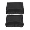 freneci 2pcs Barber Chair Back Covers Hair Salon Professional Protective