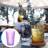 sourcing map 4Pcs Plastic Drinking Cups, Transparent Unbreakable Reusable Water