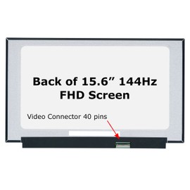 SCREENARAMA New Screen Replacement for Lenovo Legion Y740-15IRH (Type 81UF), FHD 1920x1080, 40pins, 144Hz, IPS, Matte, LCD LED Display with Tools