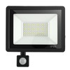 Human Sensor LED Flood Light 50W IP66 Waterproof 6000K Outdoor