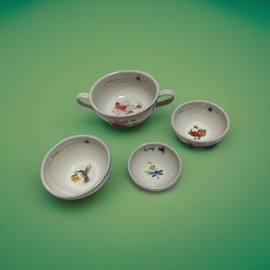 Anthropologie Lou Rota Mother Nature Measuring Cups, Set of 4, New