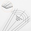HARFINGTON 6pcs Quilting Cutting Template Acrylic Quilt Templates for Quilting