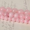 35pcs 10mm Natural Stone Beads Rose Quartz Beads Crystal Gemstone