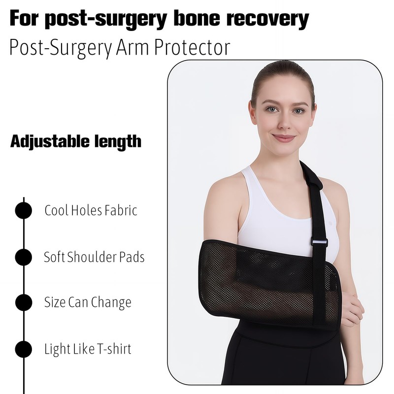 Annlpoy 1pcs Mesh Shoulder Sling for Shoulder Injuries, Rotator Cuff