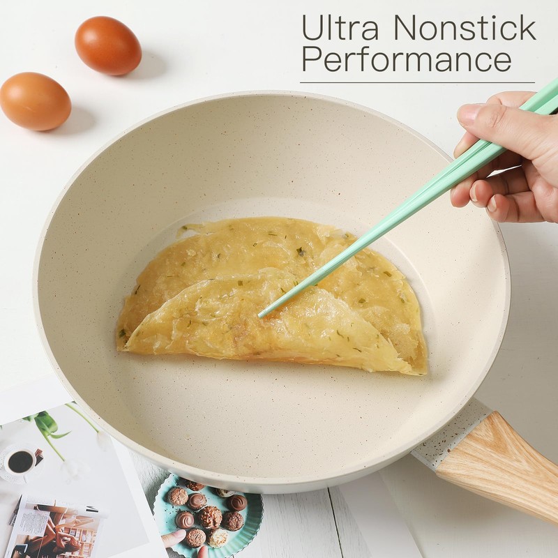16PCS Pots and Pans Set Non Stick Cookware Set Nonstick
