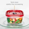Rubbermaid 2030328 Easy Find Vented Lid Food Storage Container, 3-Cup