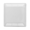 Folosem S97013576 White Classic Bathroom Vent Cover Grille, Water Resistant,