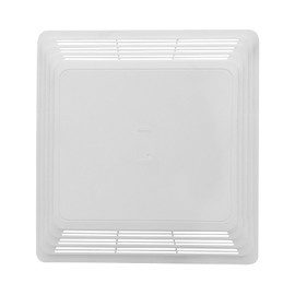 Folosem S97013576 White Classic Bathroom Vent Cover Grille, Water Resistant, 11 1/8" X 10 5/8", Exhaust Fan, Indoor Use