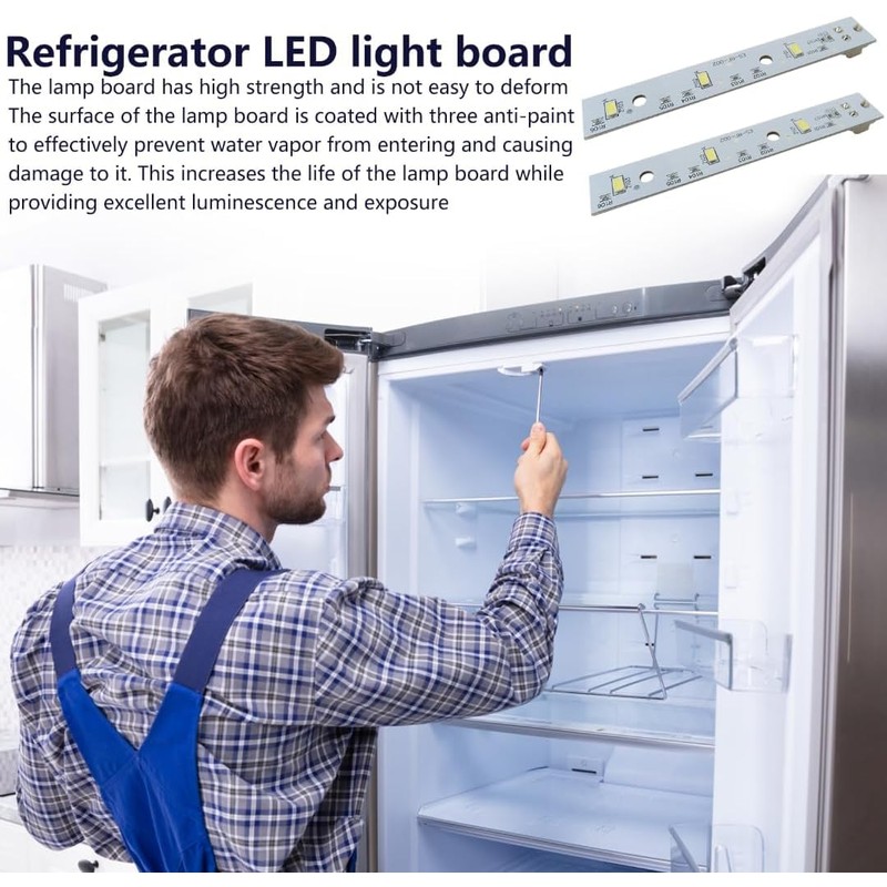 Gxcdizx Refrigerators LED Light Board for GE