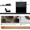 VIP. LINE 3D Effect Black Stone Texture Aquarium Background Poster
