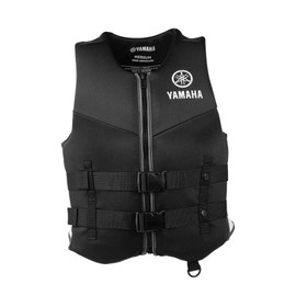Yamaha New OEM Adult 22VVN Value Neoprene 2-Buckle PFD, Large, MAR-22VVN-BK-L