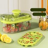 Ice Cube Tray Maker Household Press Mold Box High Capacity