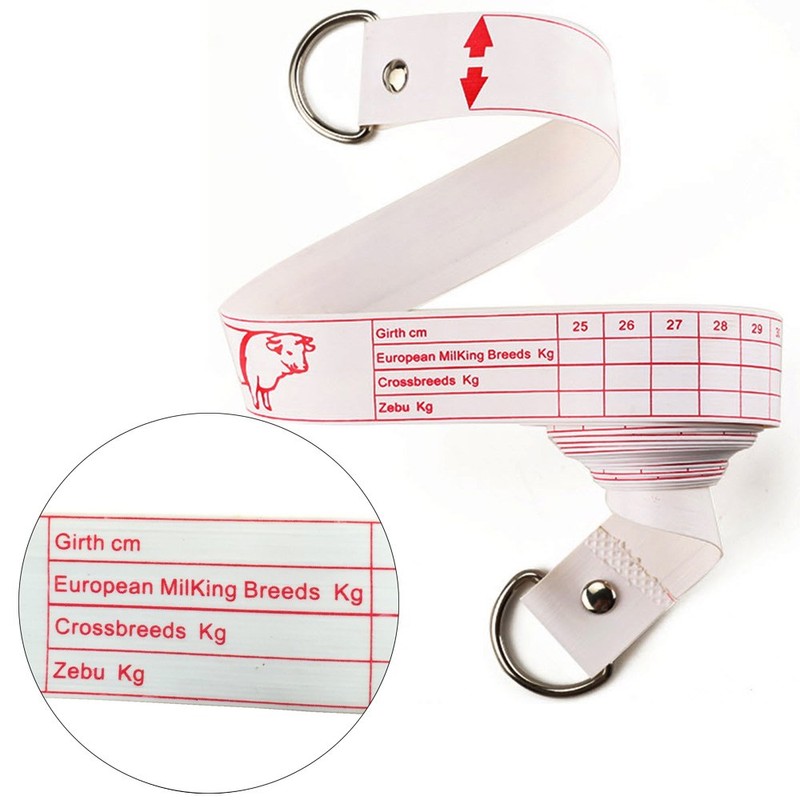 WIN TAPE Professional Cattle Weight (KG) & Height (CM) Tape