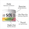 sos SOS Hydration Electrolyte Powder, Rainbow Sherbert Flavor, 31 Servings
