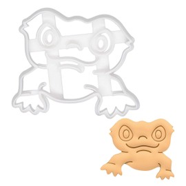 Cute Crocodile Skink cookie cutter, Suitable for Lizard themed party, 1 piece - Bakerlogy